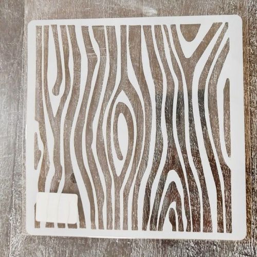 Трафарет "Кора дерева" 15*15см Трафарет "Кора дерева" 15*15см