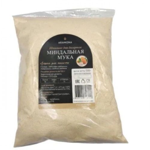 Мука миндальная Арамона, 500г Мука миндальная Арамона, 500г