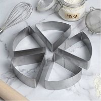 Набор форм для выпечки «Кусочек торта», 6 шт