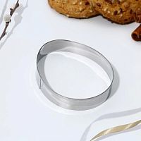 Металл. форма для печенек "Яйцо" 4,5*6,5*1,3см