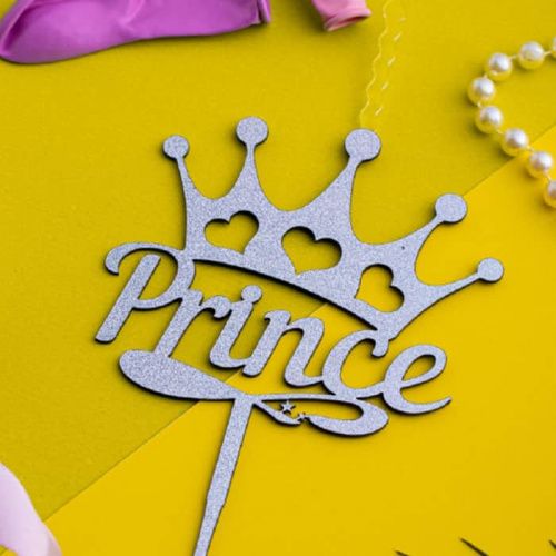 Топпер-свеча "Prince" хамелеон фото 2
