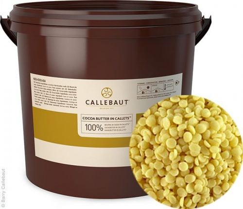 Какао масло в каллетах Callebaut, 100г Какао масло в каллетах Callebaut, 100г